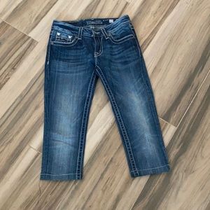 Miss Me jean capris 27”